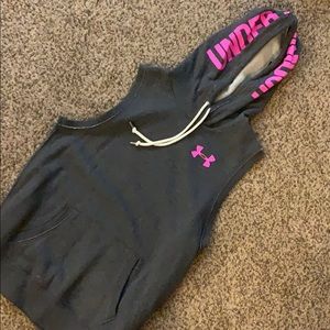 Under Armour sleeveless hoodie